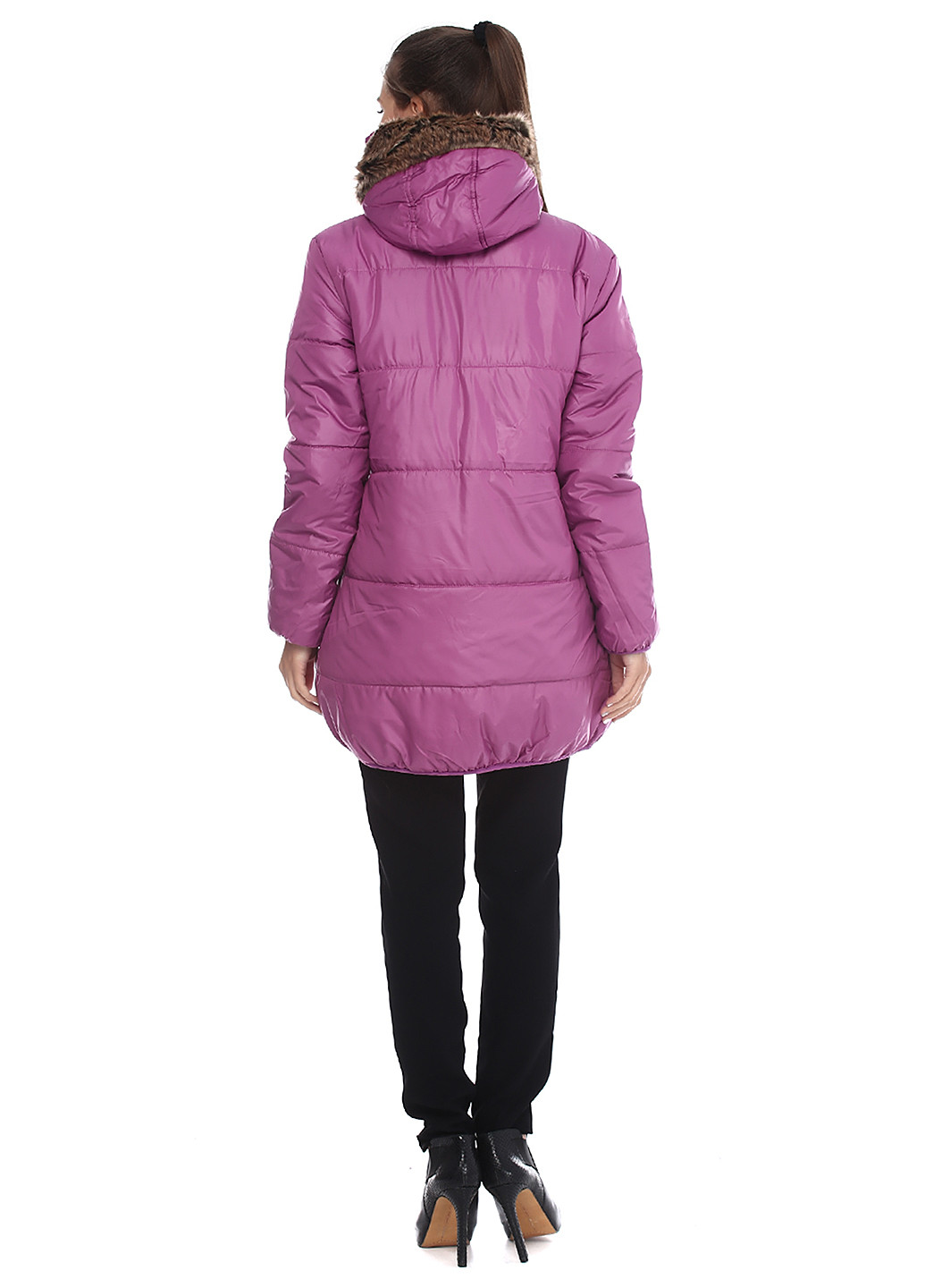 Розовая зимняя куртка Tamaris