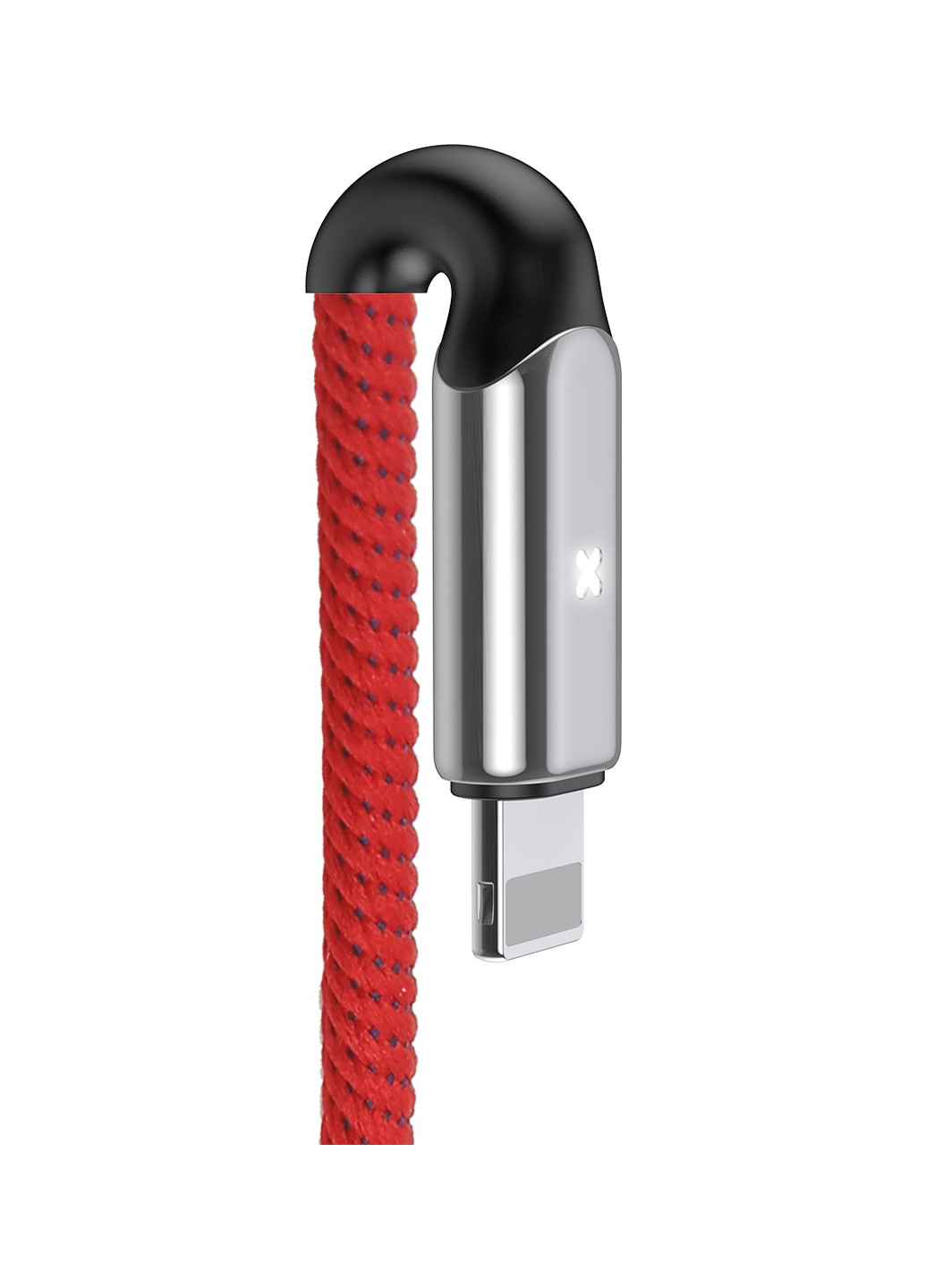 Кабель X-type Light Cable for Lightning 2.4A 0.5M Red (CALXD-A09) Baseus x-type light cable lightning (135000233)