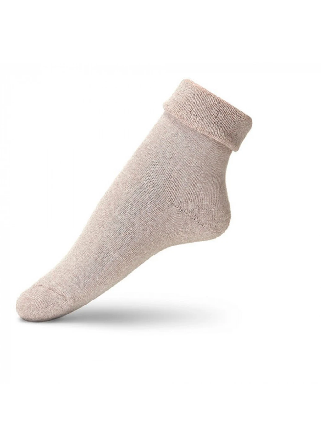 Бежеві шкарпетки V&T Socks однотонні (251852326)