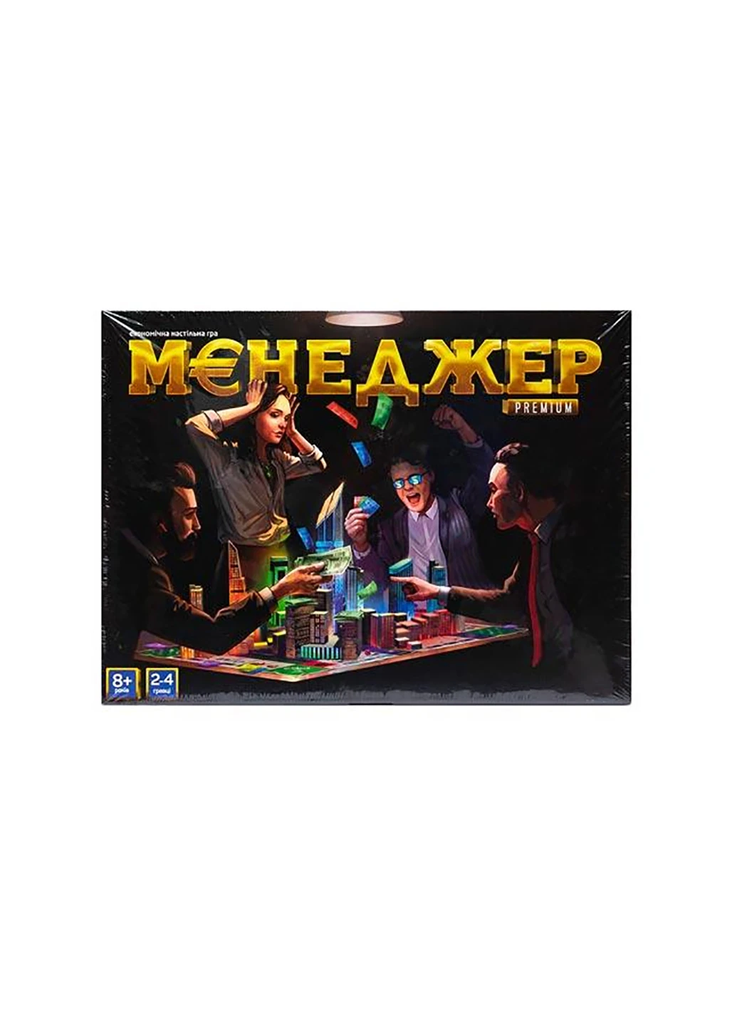 Настільна розважальна гра "Менеджер Premium" укр Danko Toys G-ManP-01-01U (255259888)