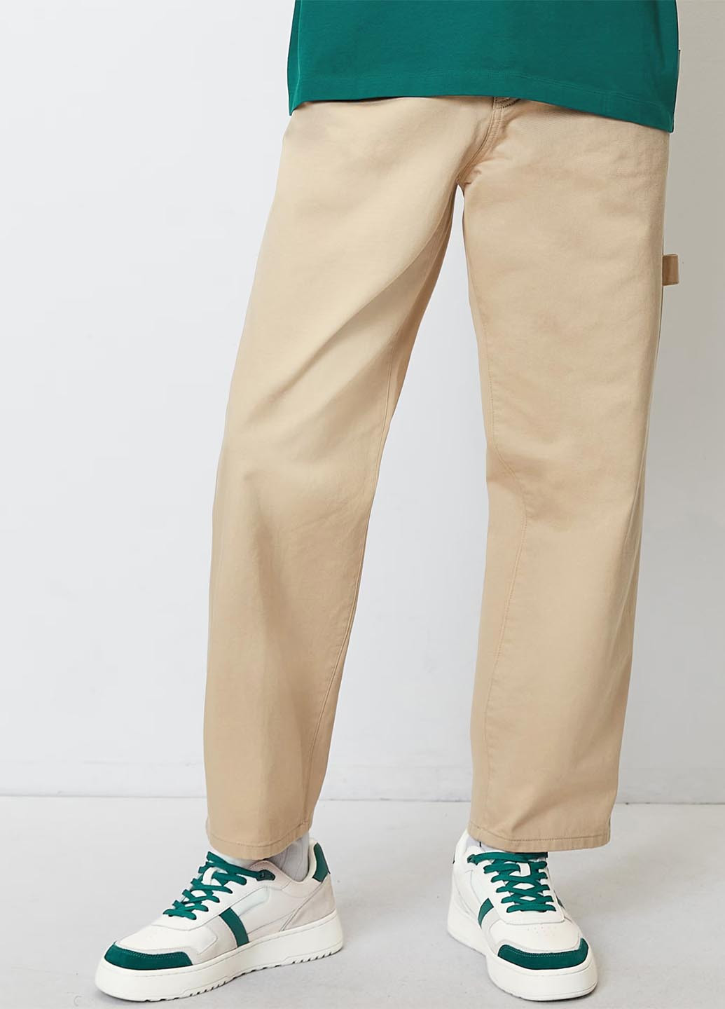 Бежевые кэжуал демисезонные брюки Marc O'Polo