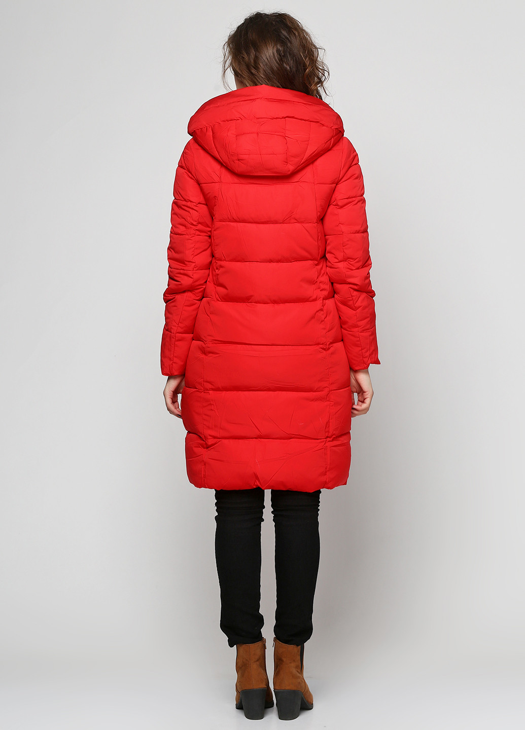 Червона зимня куртка Meajiateer