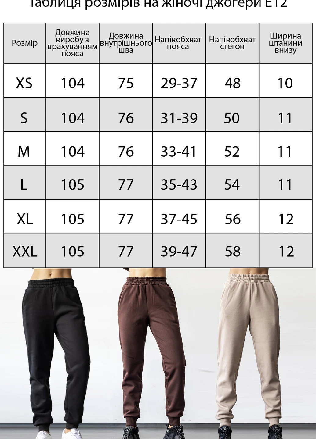 Теплі жіночі штани джоггери TOTALFIT (303023613)
