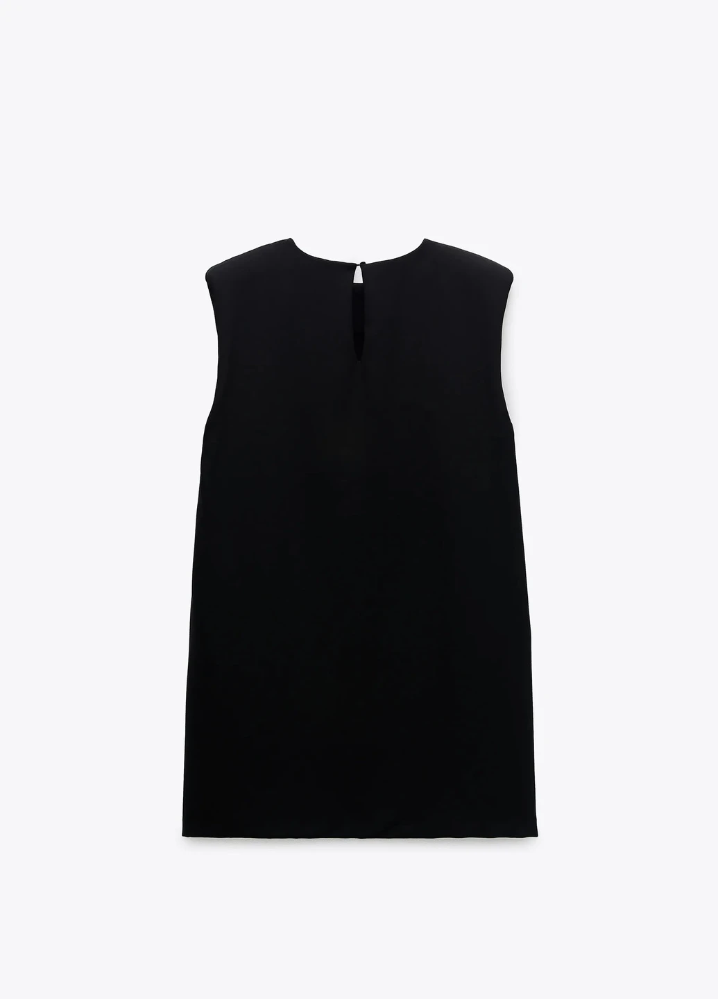Чорна кежуал плаття, сукня Zara однотонна