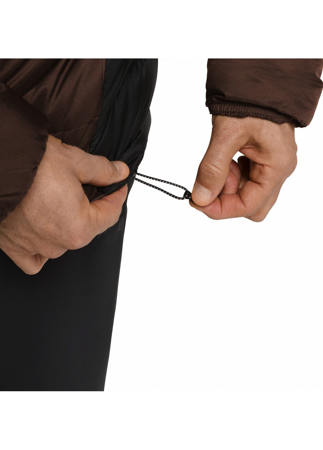 Коричневый зимний Пуховик Jack Wolfskin