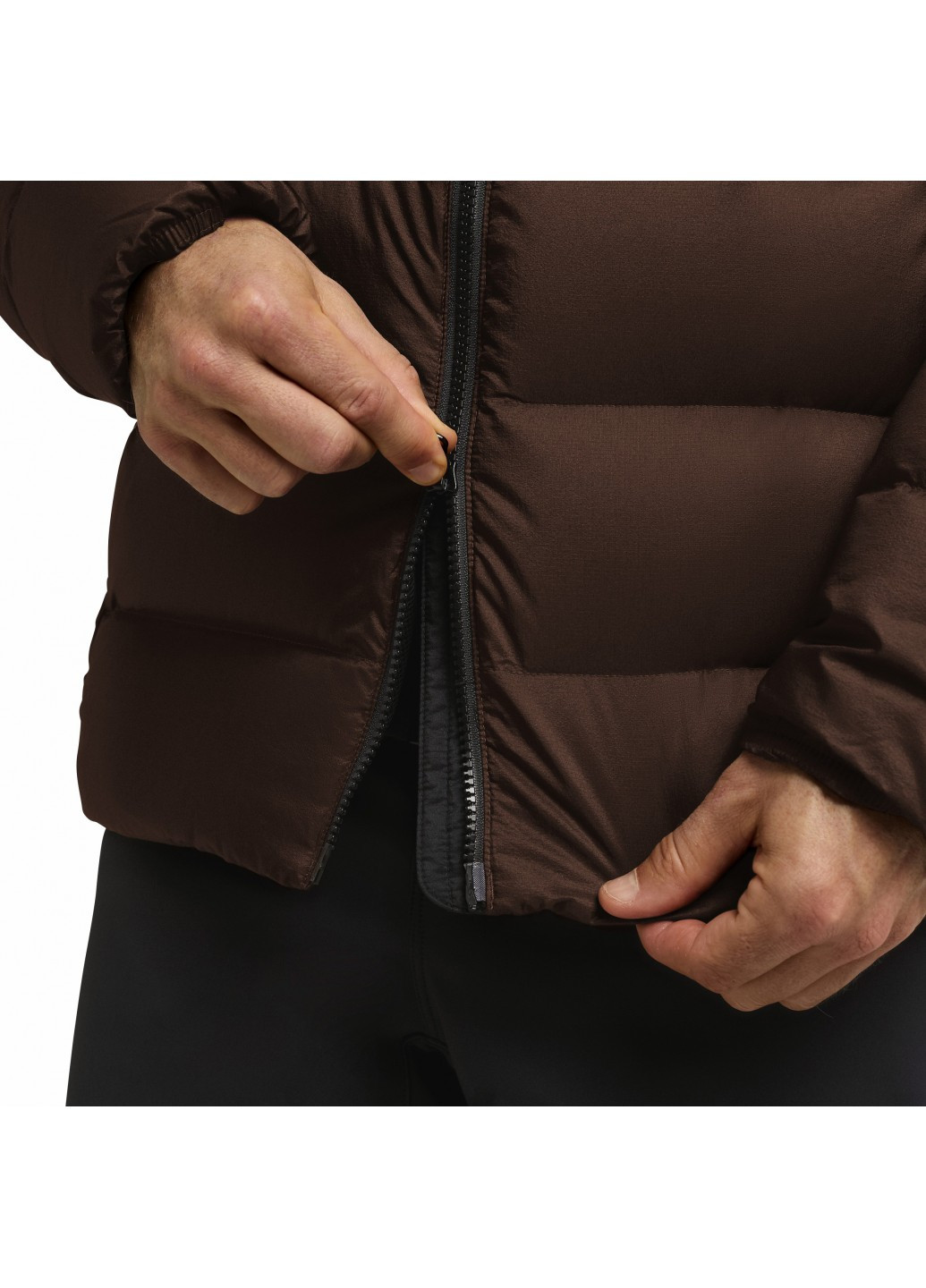 Коричневый зимний Пуховик Jack Wolfskin