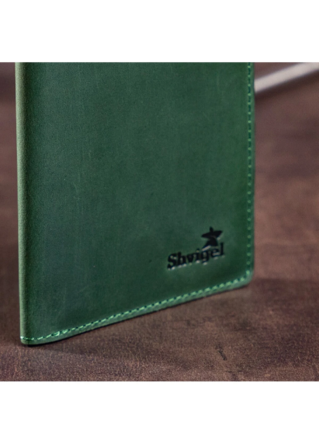 Кожаное портмоне 19х9,5х1 см Shvigel (253491286)