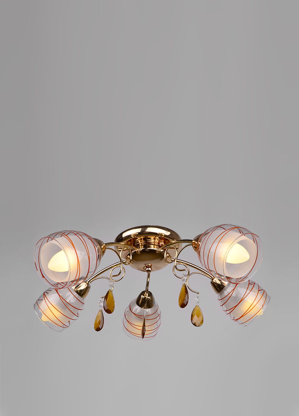 Люстра, 580х180х180 мм Brille (138507108)