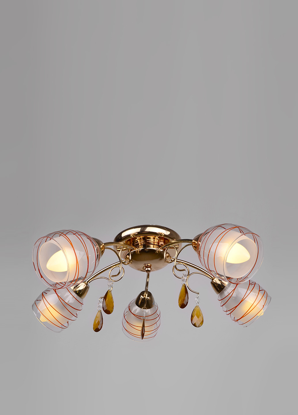 Люстра, 580х180х180 мм Brille (138507108)