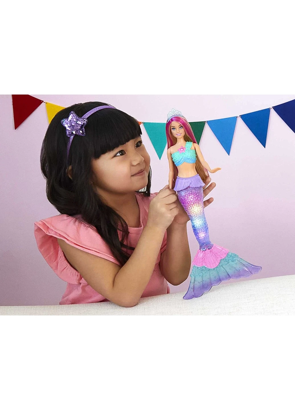 Лялька Barbie Dreamtopia Райдужна русалочка Дрімтопія (HDJ36) Mattel (255665053)