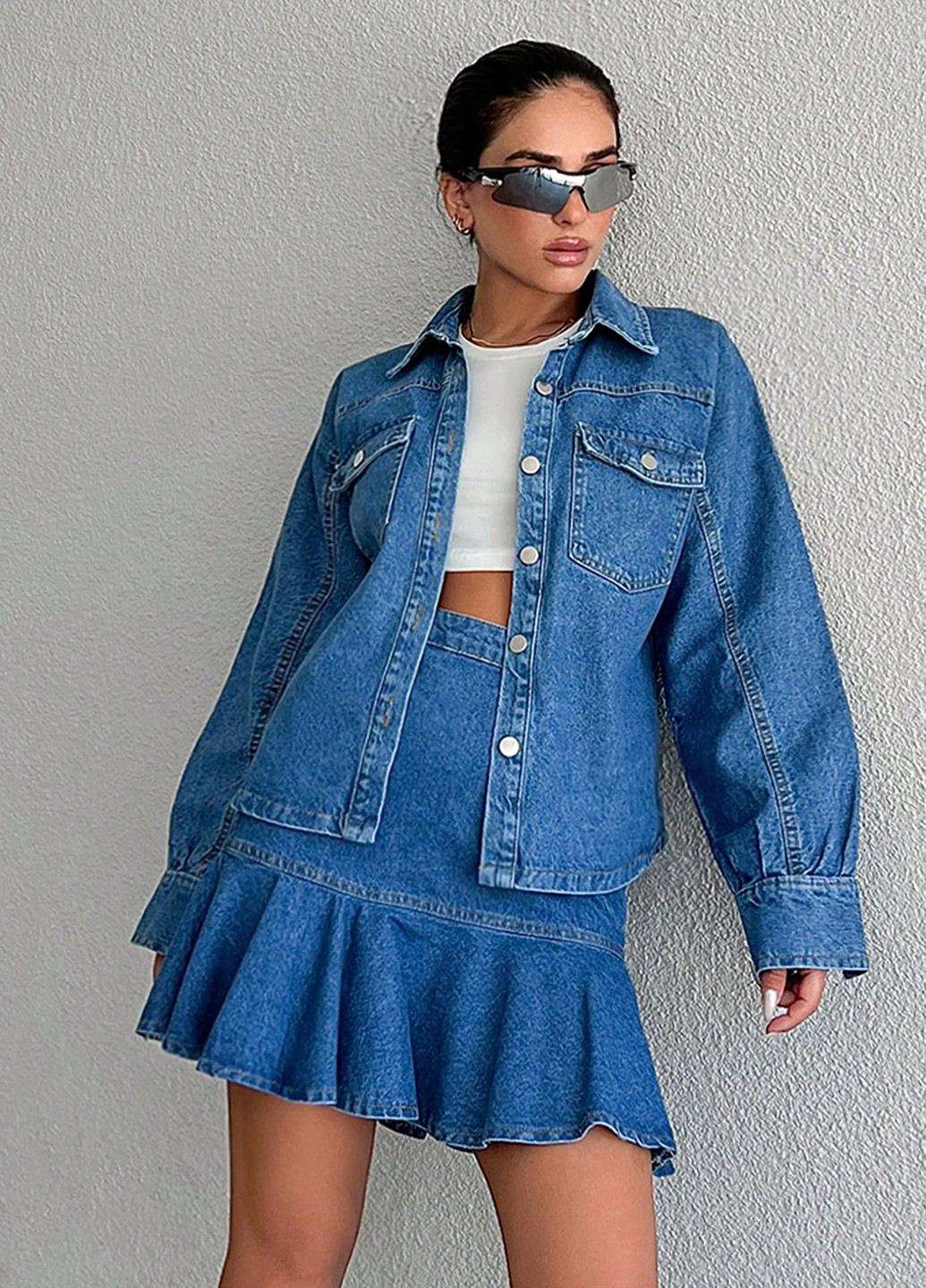 Костюм (сорочка, спідниця) SHEIN (316776552)