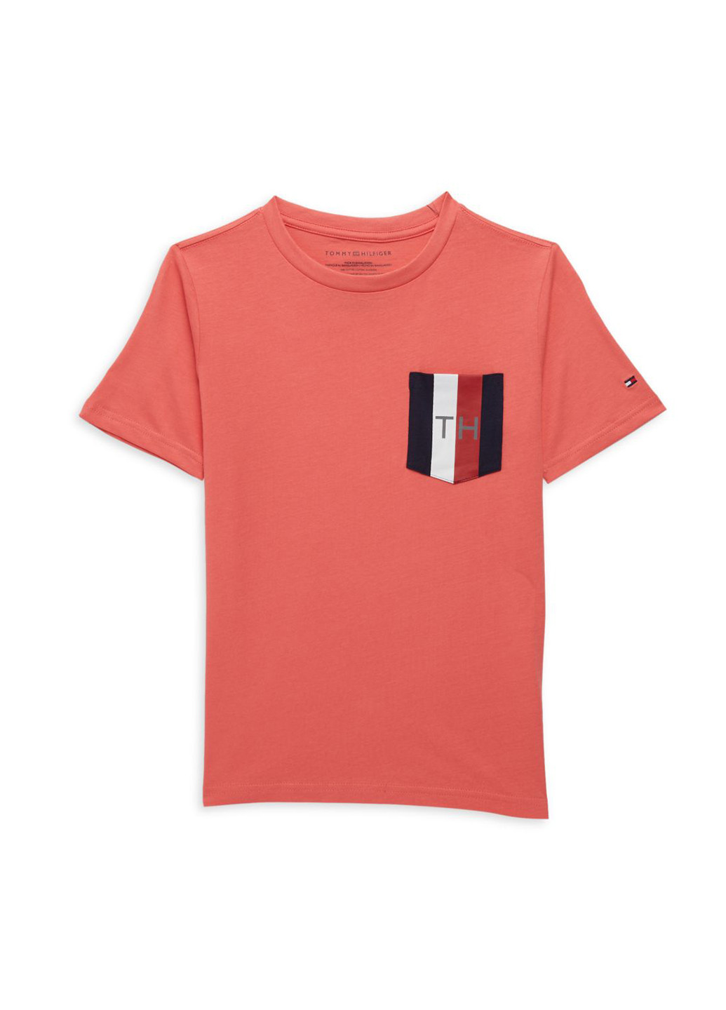 Лососева літня футболка Tommy Hilfiger