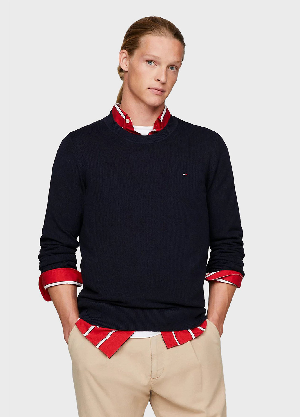 Темно-синій демісезонний джемпер джемпер Tommy Hilfiger