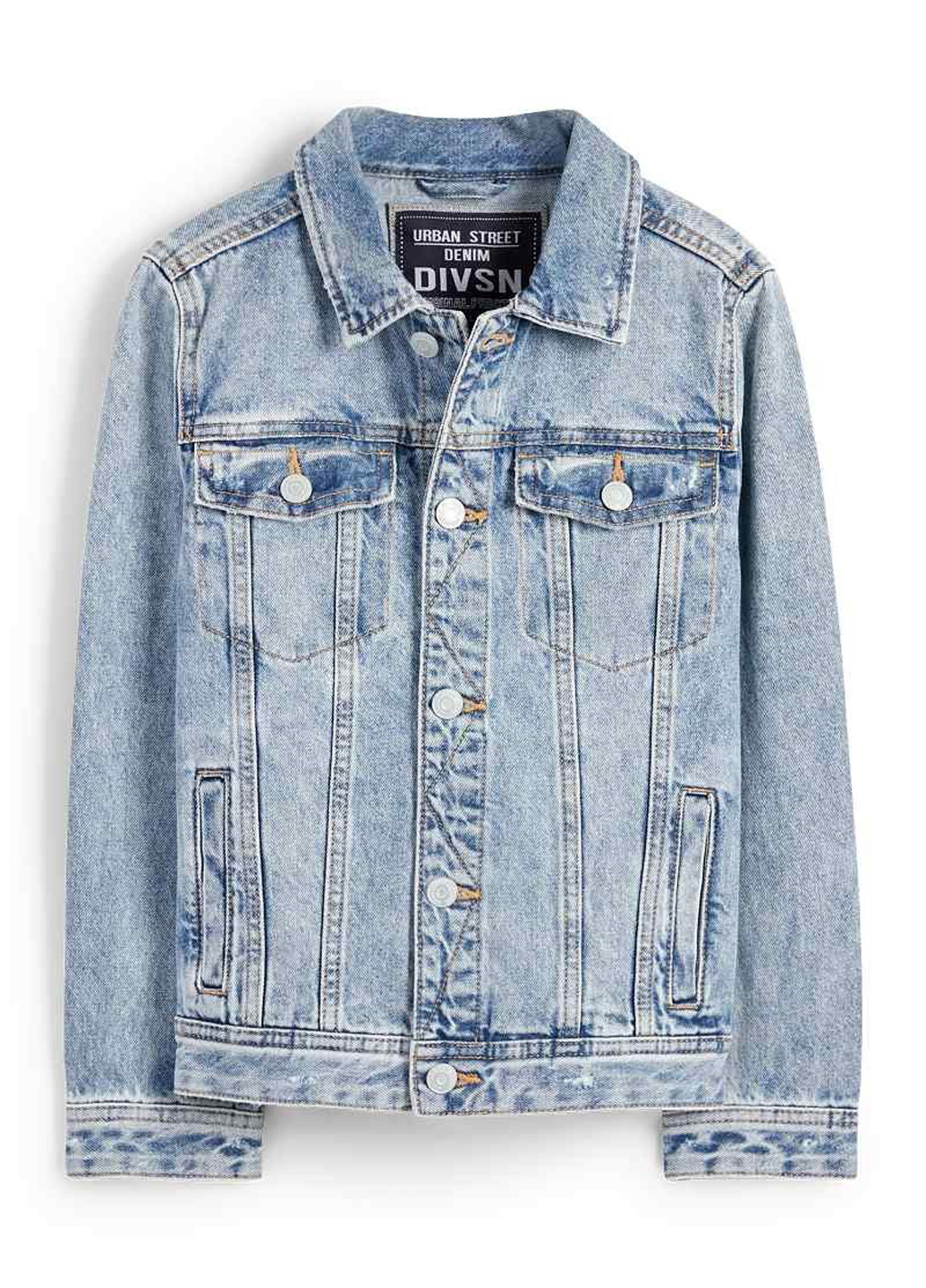 Блакитна демісезонна куртка C&A