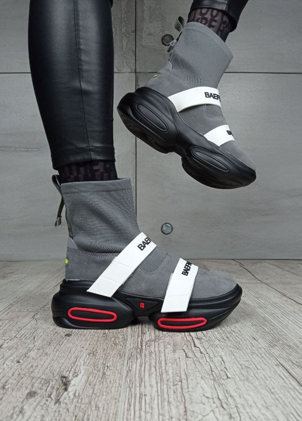 Осенние ботинки Aelida тканевые