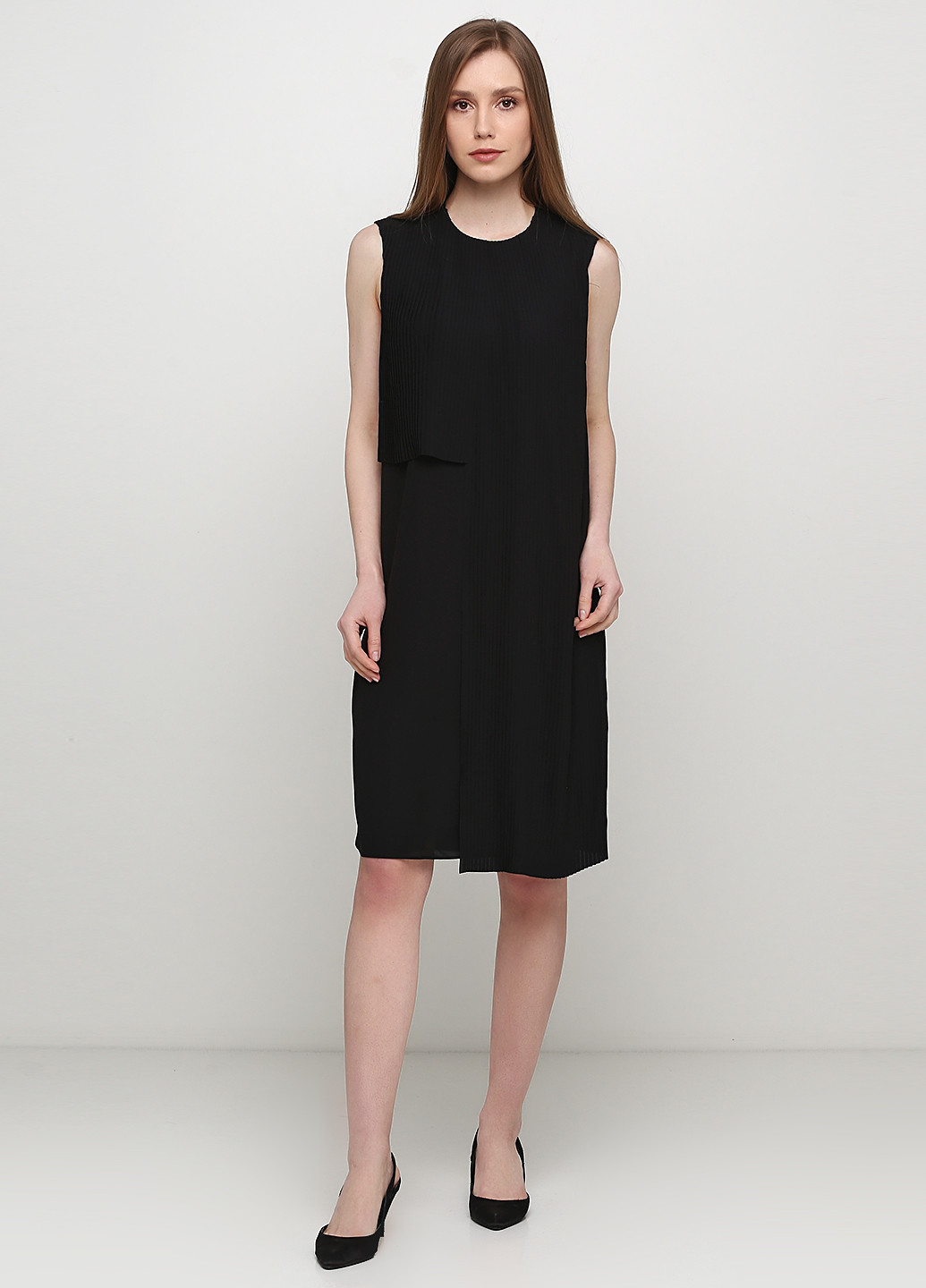 Черное кэжуал платье & Other Stories однотонное
