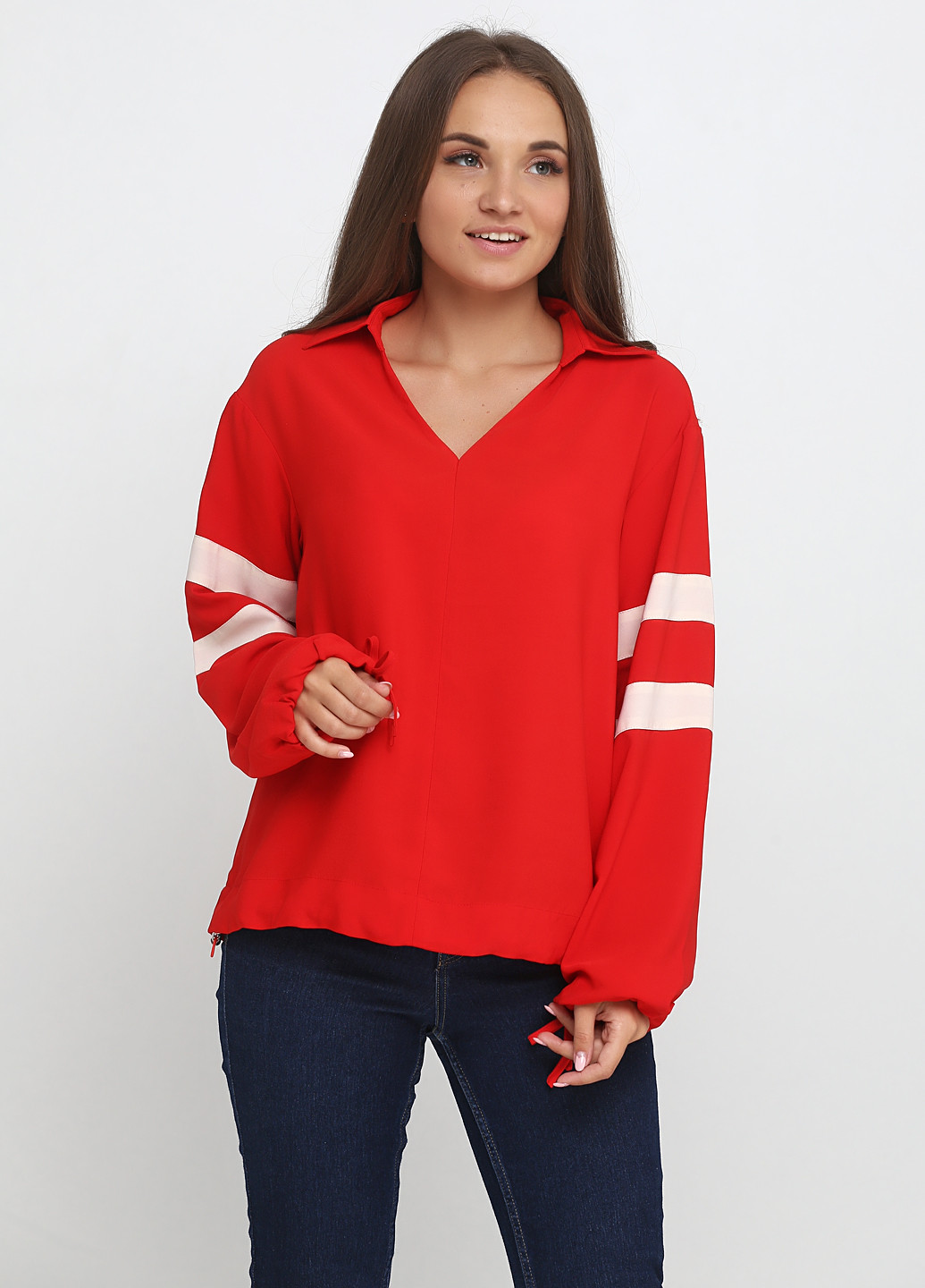 Красная блуза Pieszak