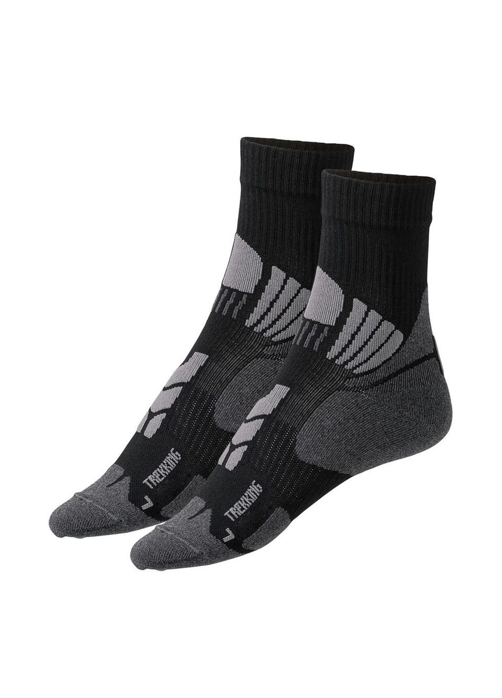 Шкарпетки Crivit геометричні сіро-сині спортивні