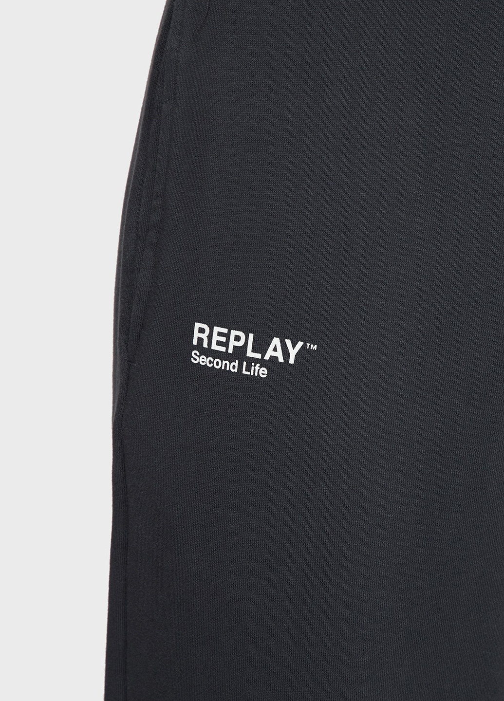 Черные спортивные демисезонные джоггеры брюки Replay