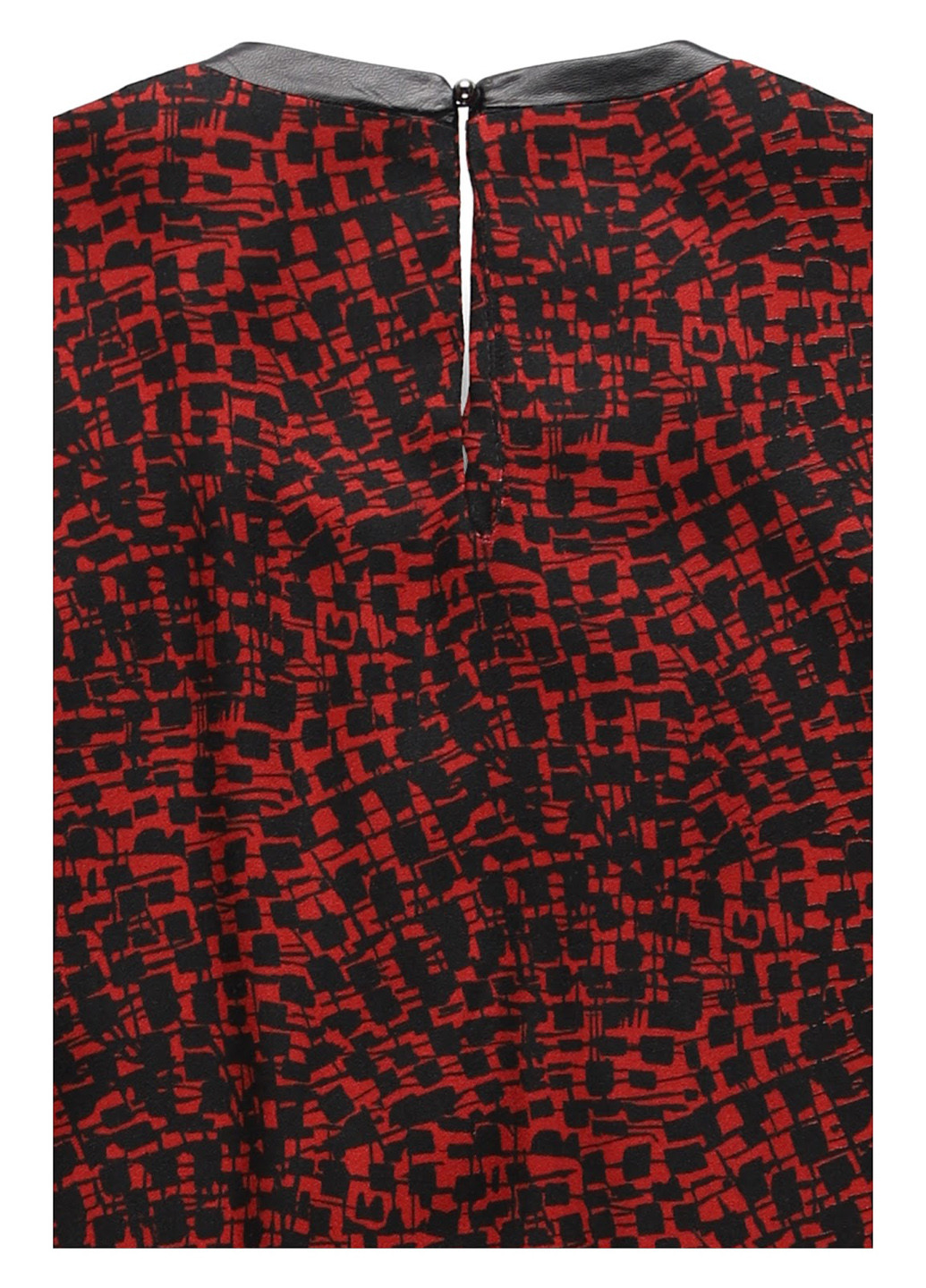 Комбинированное кэжуал платье Kiomi с абстрактным узором