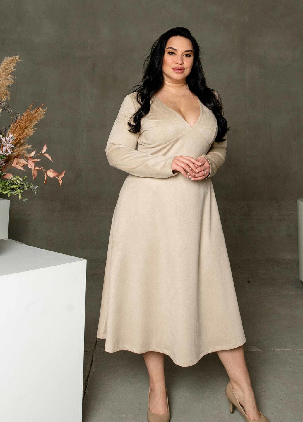 Жовтий кежуал сукня Ри Мари однотонна