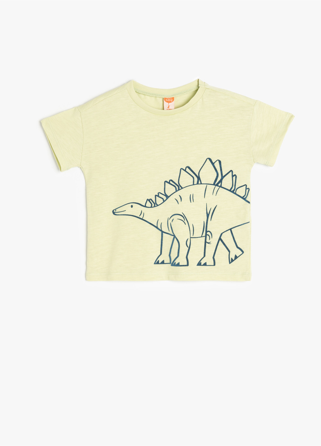 Бежевая летняя футболка KOTON