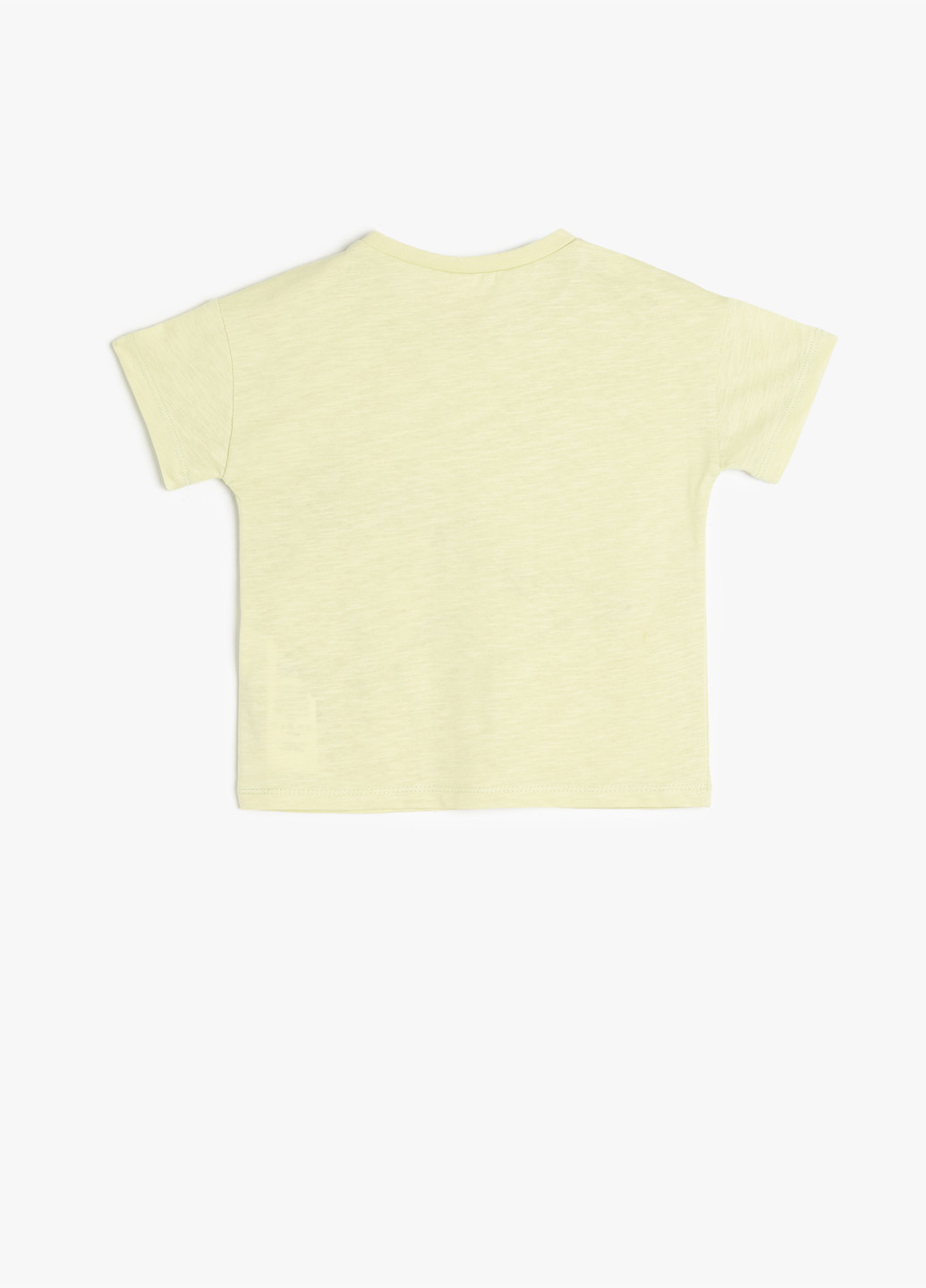 Бежевая летняя футболка KOTON