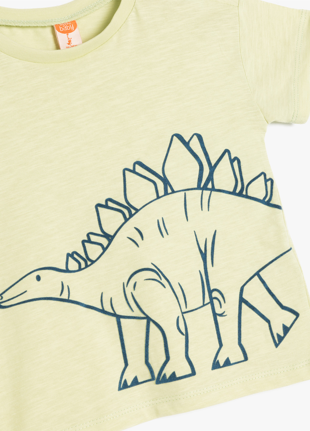 Бежевая летняя футболка KOTON