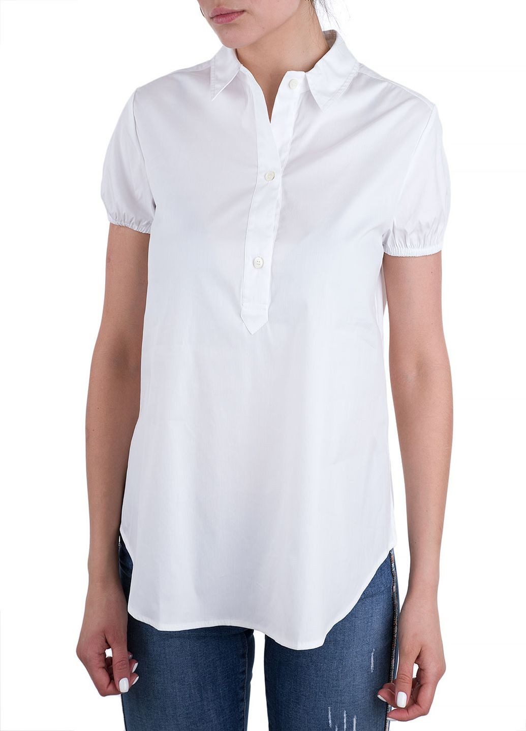 Белая блуза Emporio Armani