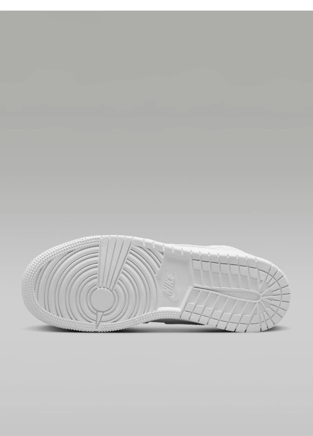 Кроссовки 1 Mid (Gs) 554725-136 Jordan 1 Mid (Gs) белые демисезоны (314148173)