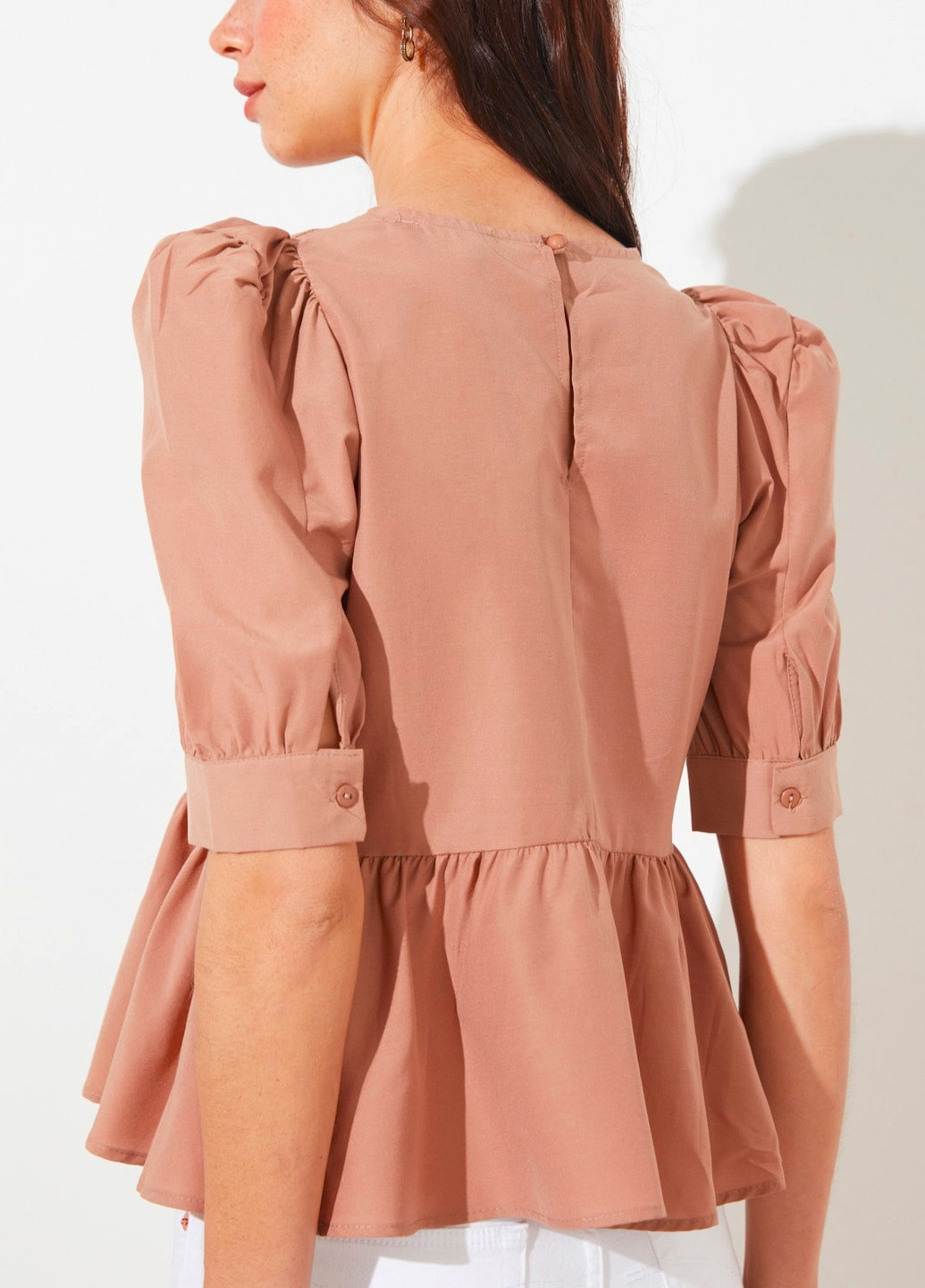 Пудрова блуза AMORI