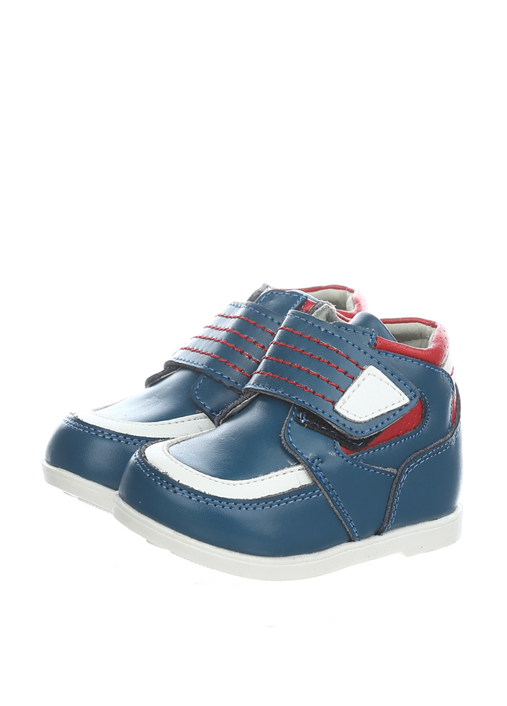 Светло-синие кэжуал осенние ботинки Шалунишка