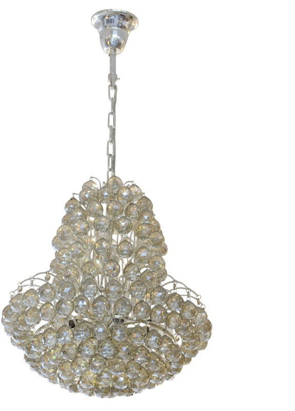 Люстра підвісна велика для холу з кришталю BCL-291S/12 Brille (253887069)
