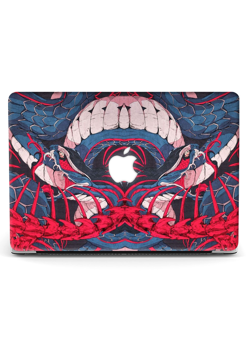 Чохол пластиковий для Apple MacBook Air 13 A1466 / A1369 Змії (Snakes) (6351-1735) MobiPrint (218505448)