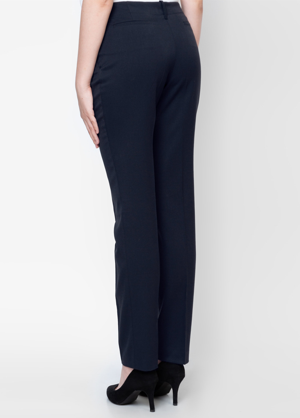 Черные кэжуал демисезонные прямые брюки Arber Woman