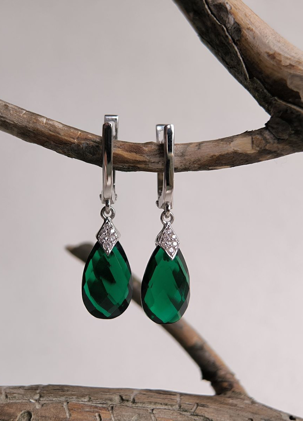 Сережки Silver Flame (369649156)