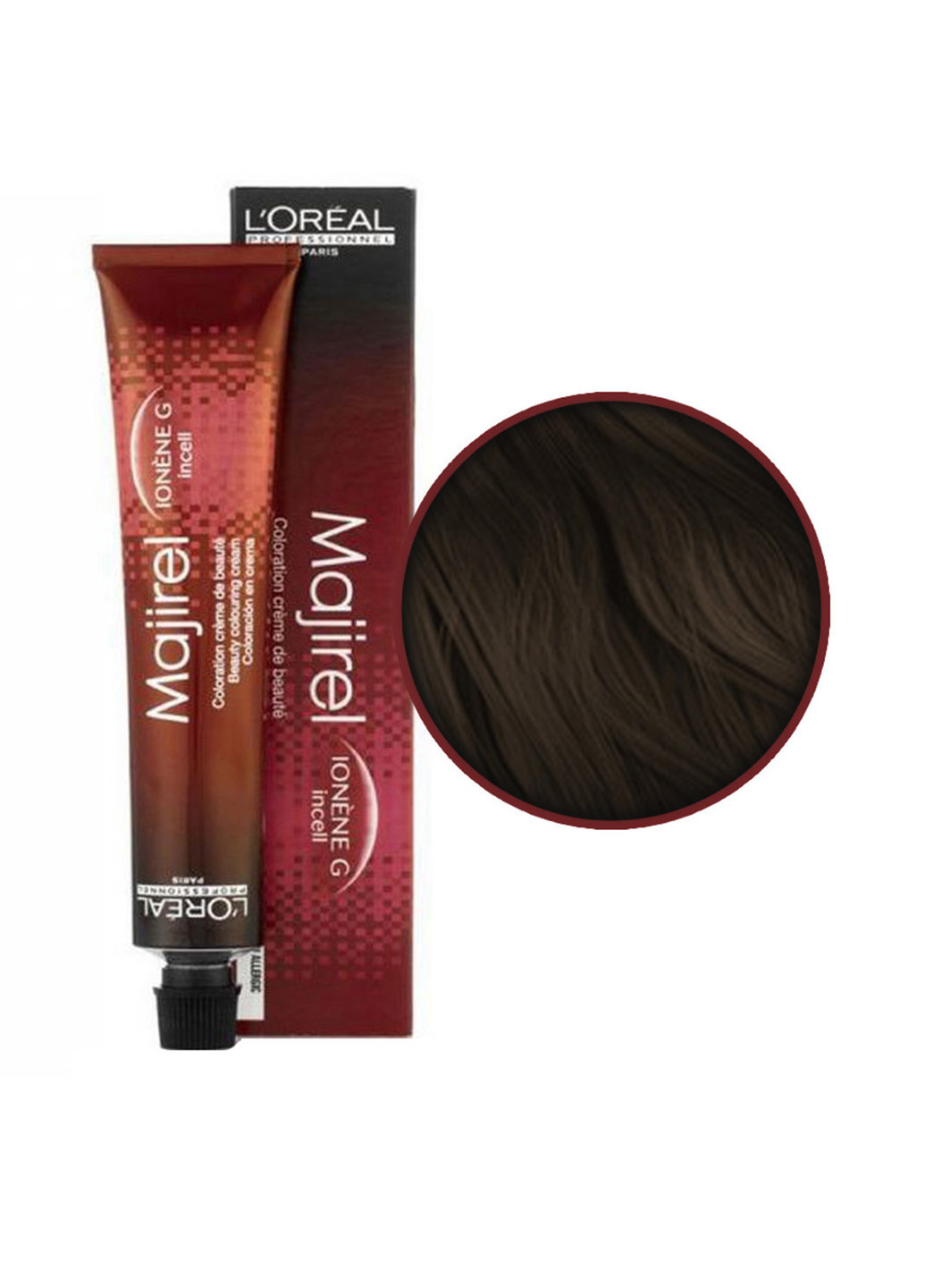 Крем-фарба для волосся Majirel 5.32 Світлий шатен золотистий ірисовий, 50 мл L'Oreal Professionnel (184346556)