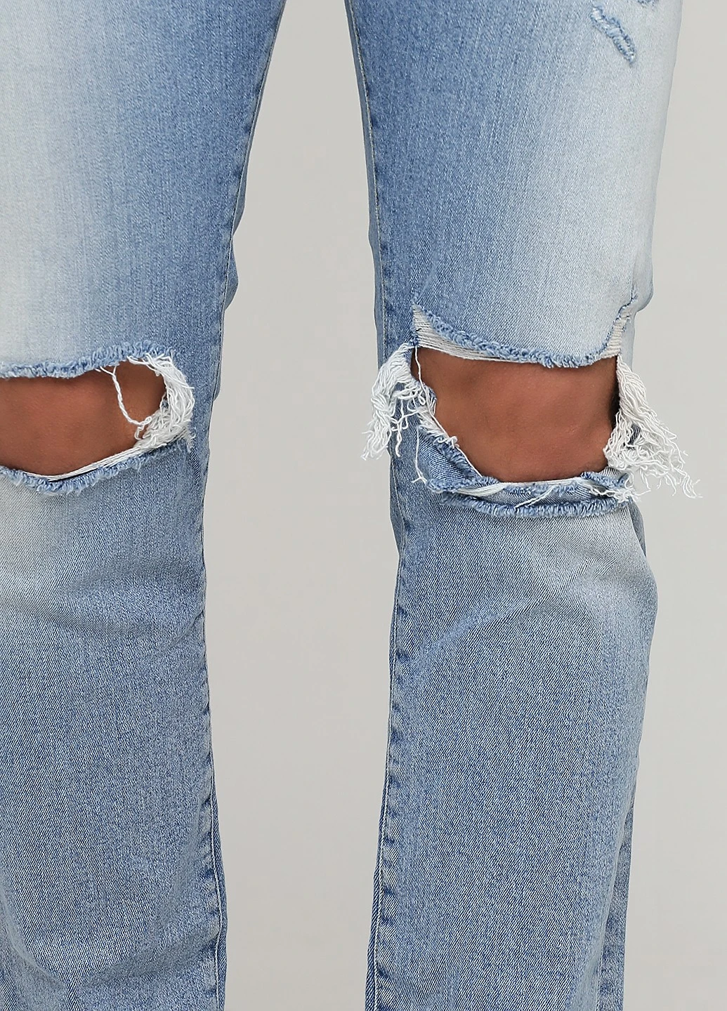 Голубые демисезонные джинсы H&M