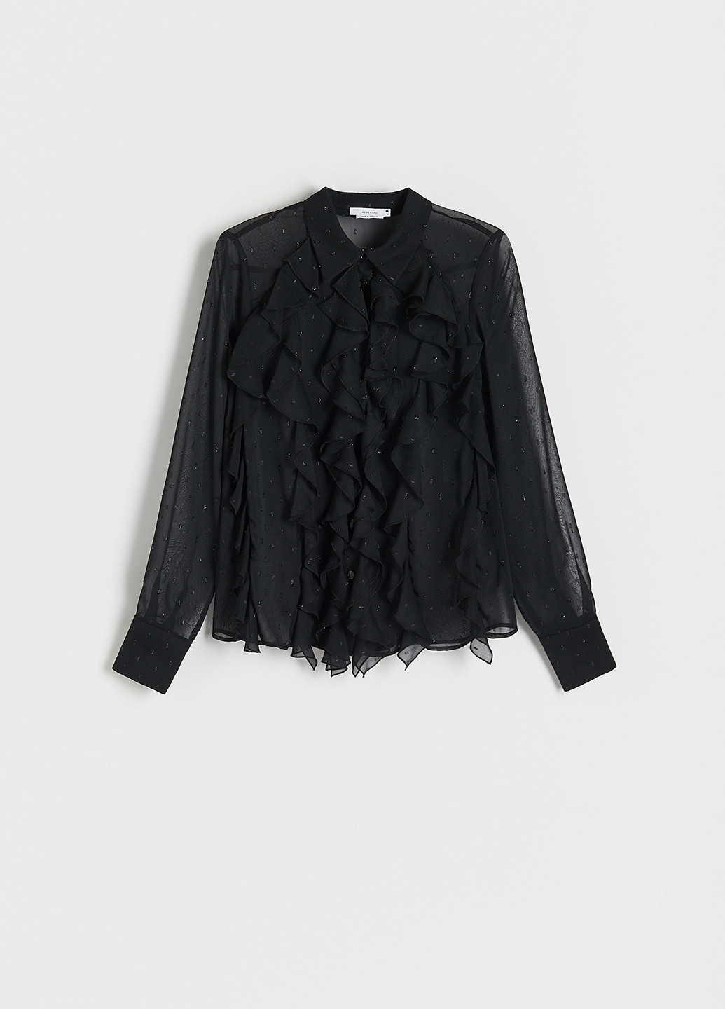 Чёрная блуза Reserved