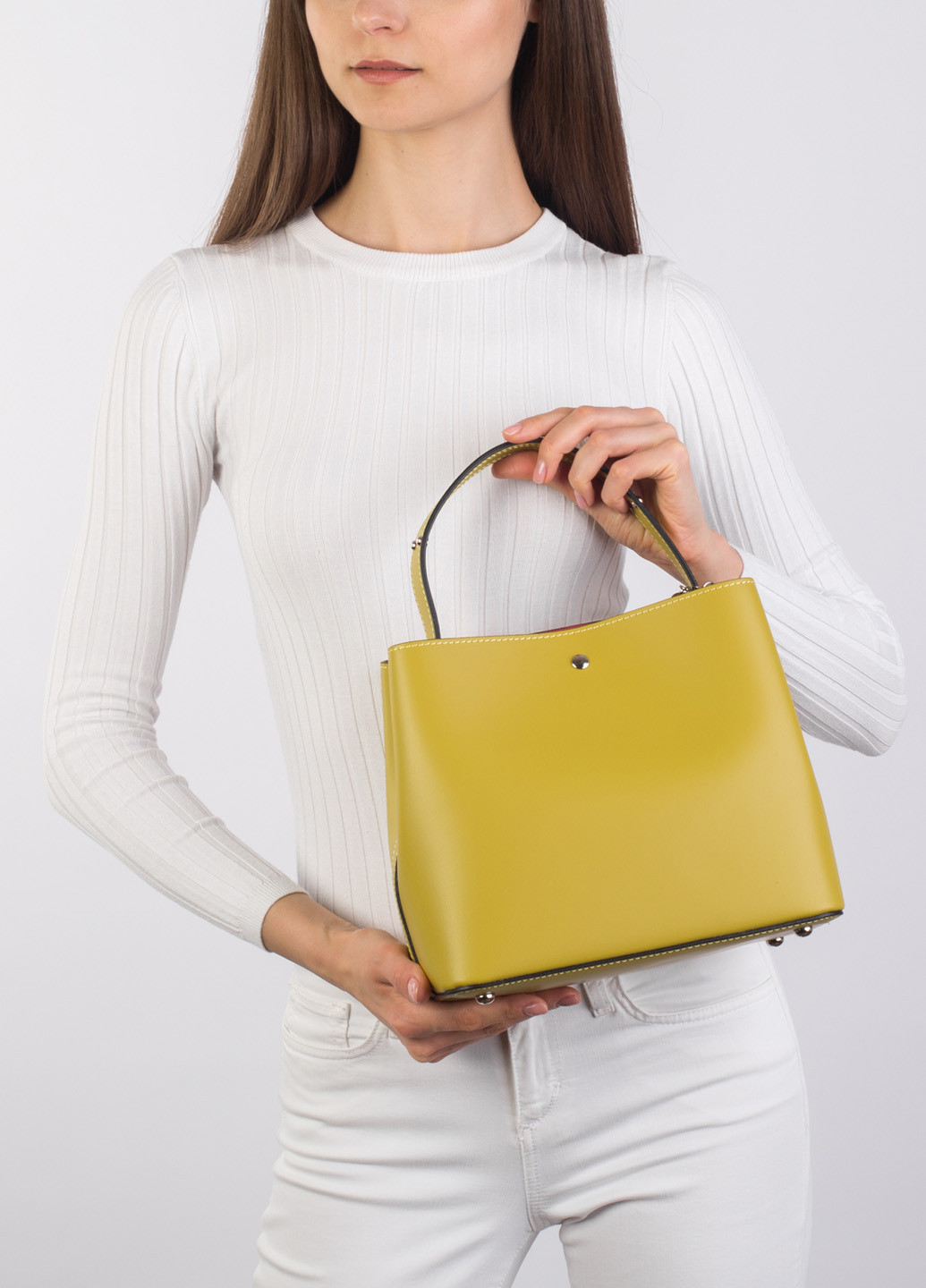 Сумка женская кожаная тоут средняя Tote Regina Notte (253135339)