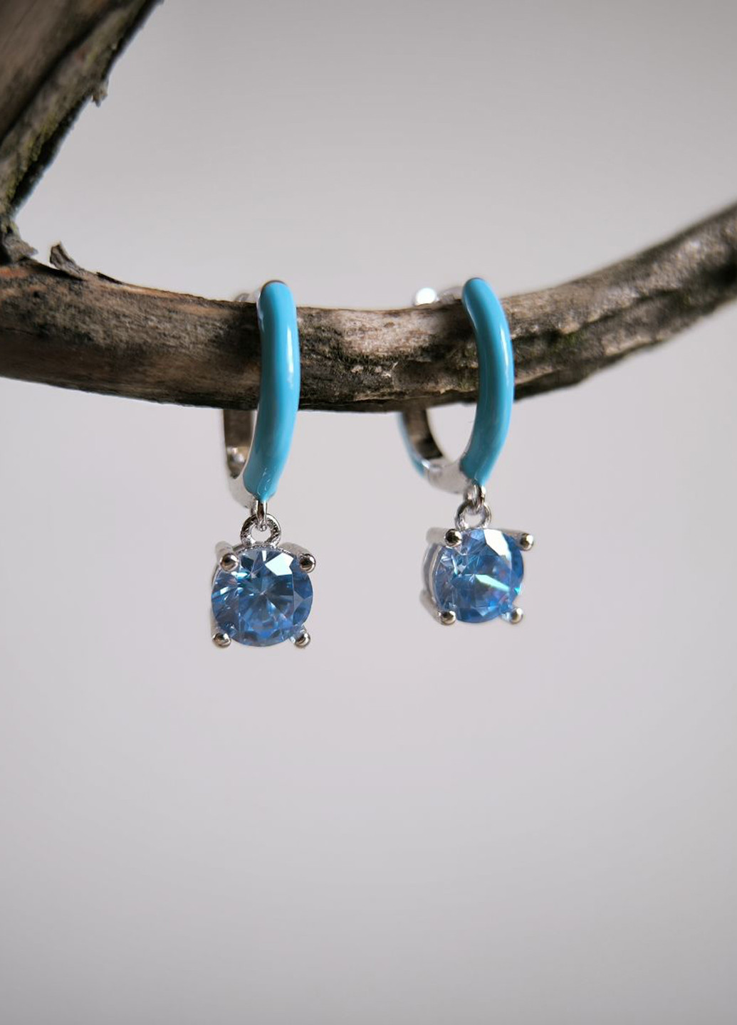 Сережки Silver Flame (350941494)