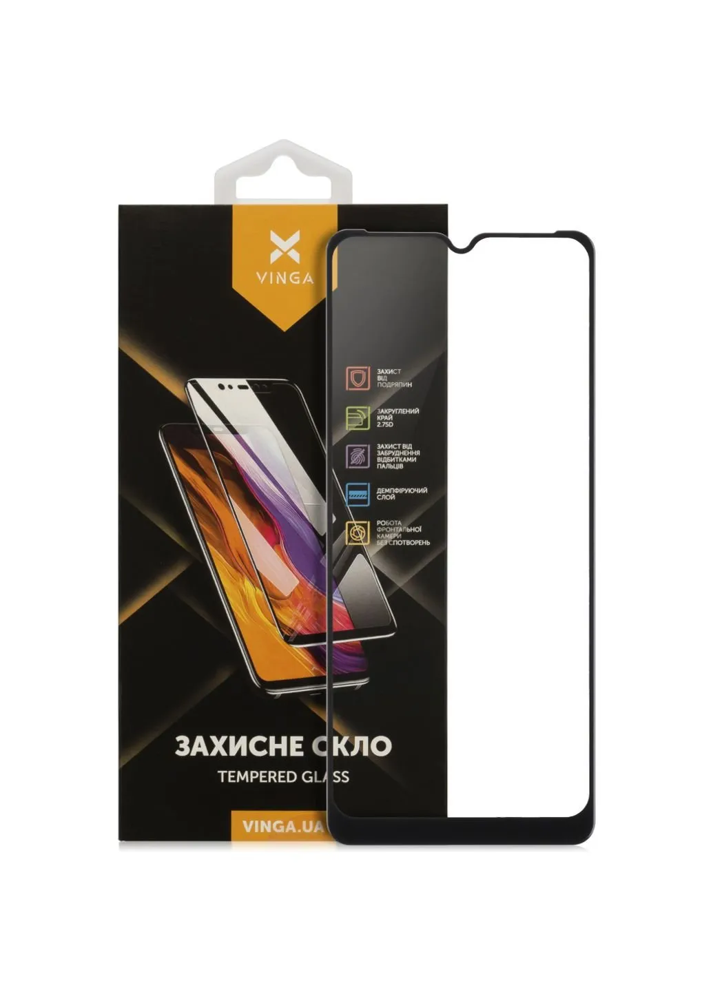 Скло захисне Nokia 2.4 (VGN24DS) Vinga (249609397)