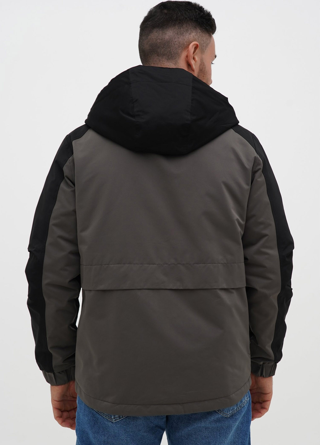 Темно-сіра демісезонна куртка Trend Collection