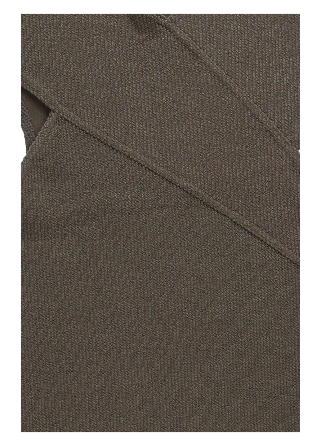 Оливковое (хаки) кэжуал платье платье-майка PrettyLittleThing однотонное