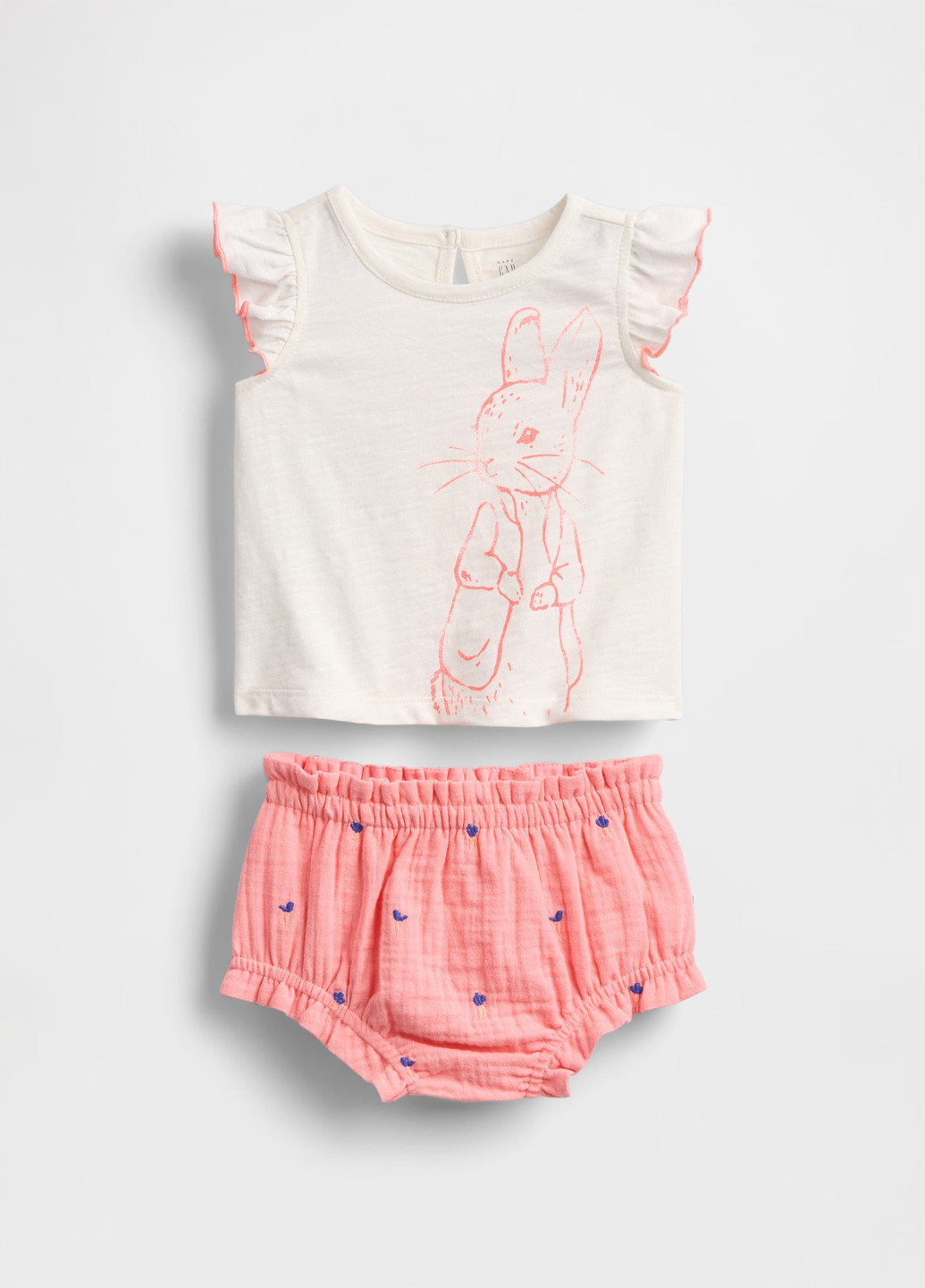 Комбінований демісезонний комплект (футболка, трусики) Gap