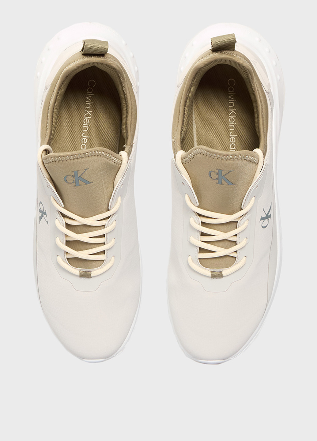 Серые всесезонные кроссовки Calvin Klein Jeans