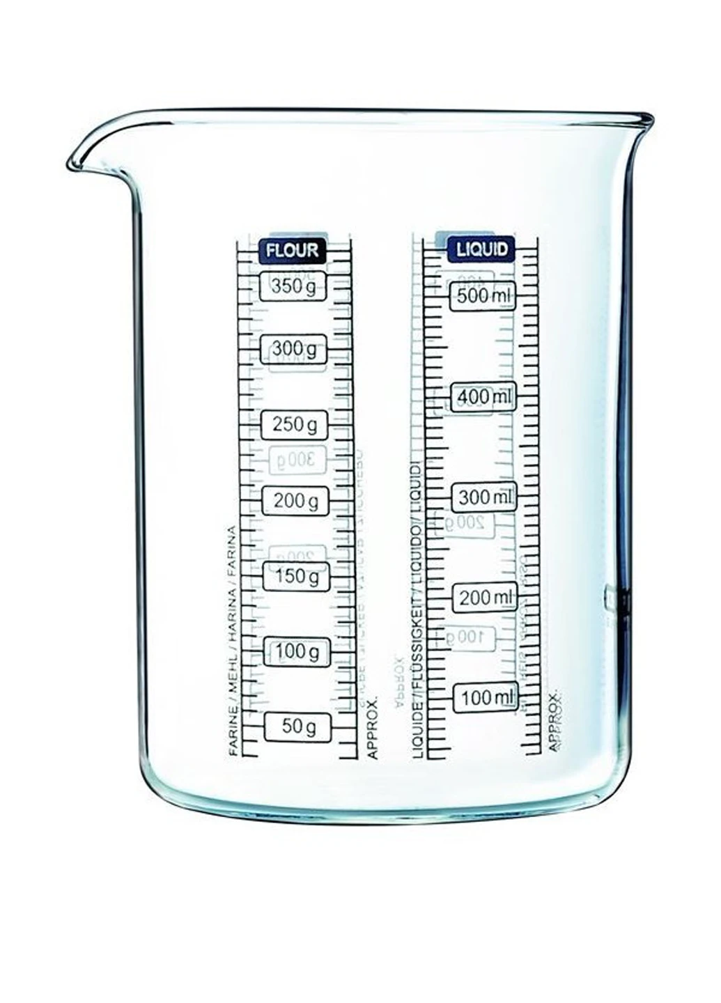 Мірна склянка, 0.5 л Pyrex (289745242)