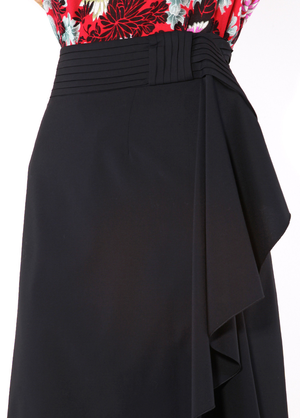 Черная кэжуал юбка Valentino со средней талией