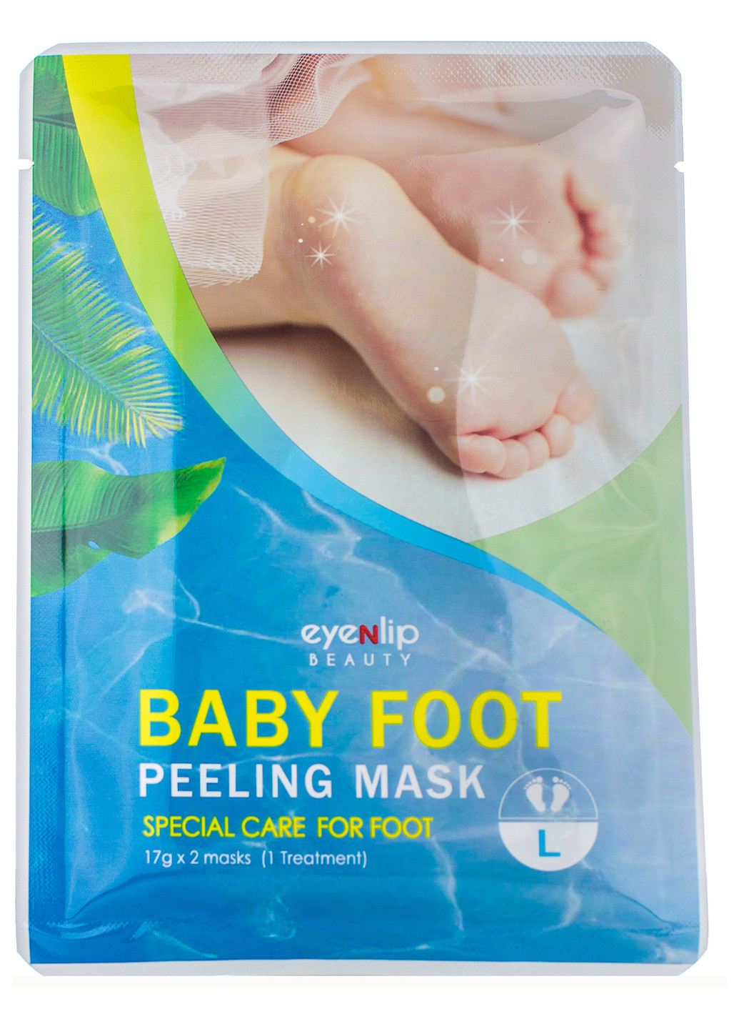 Пилинг-носочки для ног Baby Foot Peeling Mask Large S/M Eyenlip (222153859)