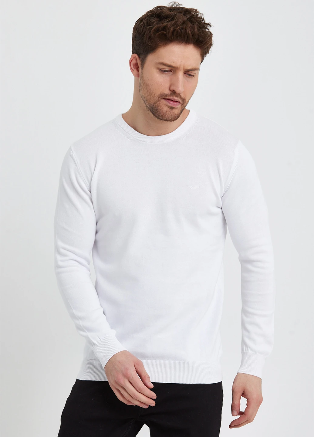 Білий демісезонний джемпер джемпер Trend Collection